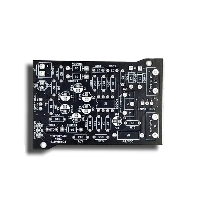 Forrmatts DIY-DI-Box PCB 2024 image 1