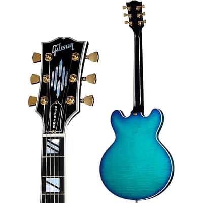 Gibson ES Supreme Semi-Hollow Electric Guitar 2024 - Blueberry Burst image 4