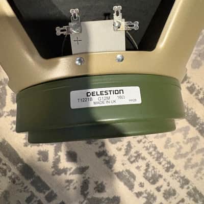 Celestion G12M Greenback 12" 25-Watt 16ohm Guitar Amp Speaker 2020s - White image 2