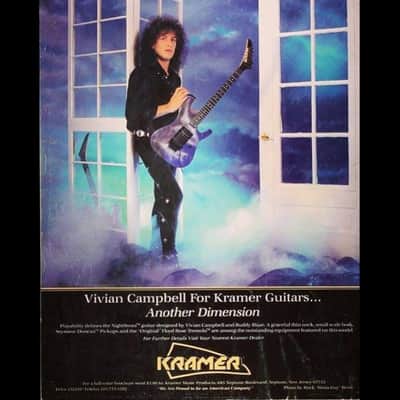 Kramer nightswan just like Vivian’s the esp Japan version 1980s image 21