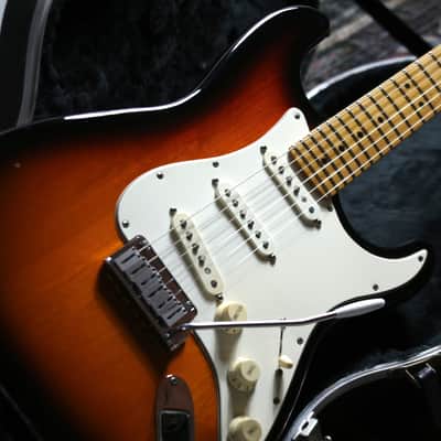 Fender American Standard Stratocaster 50th MN BSB (Brown Sunburst) 1996 image 4