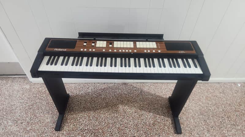 Rare Roland C-190 Digital Organ Piano Keyboard w/ Stand C190 image 1