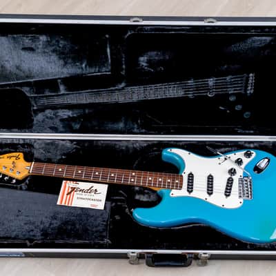 1981 Fender International Color Series Stratocaster Maui Blue, 100% Original w/ Case, Hangtag image 23