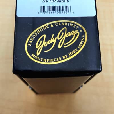 JodyJazz DV Hard Rubber Alto Saxophone Mouthpiece - 6 image 3