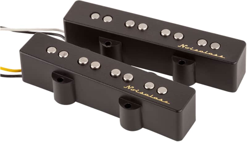 Fender Vintage Noiseless Jazz Bass Pickup Set w/ FREE Same Day Shipping image 1