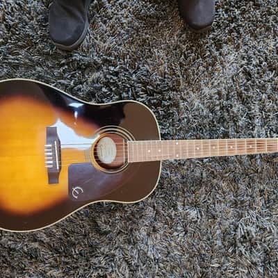 Epiphone AJ 15 VS Acoustic Guitar Vintage Sunburst | Reverb