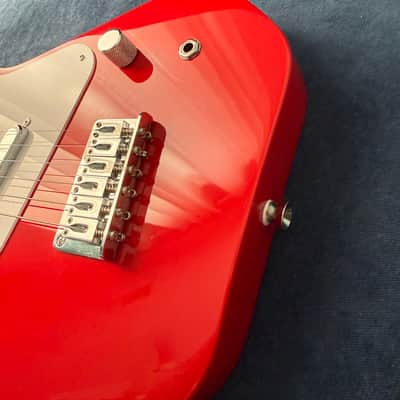 Loog Pro VI Electric student guitar for kids - Red with extras image 5