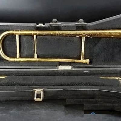 Conn Director Trombone, USA, Brass, Good Condition, with case & mouthpiece image 8