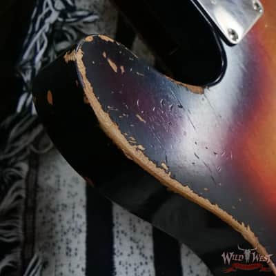 2026 Castedosa Guitars Marianna Standard Aged 3 Tone Sunburst Built & Relic by Carlos Lopez 7.85 lbs image 13