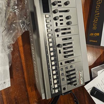 Roland JX-08 Boutique Series Polyphonic Synthesizer Module 2021 - Present - Black image 2