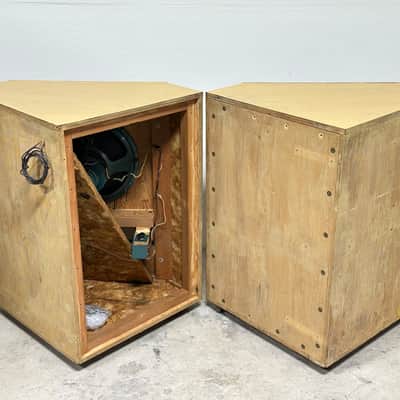 Early Altec Lansing 604C Duplex Cabinet Speaker Pair image 6