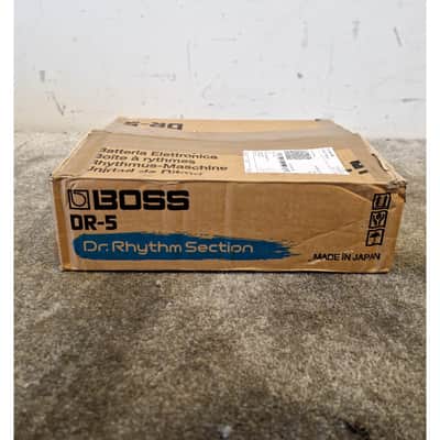 Boss DR-5 Dr. Rhythm Section - Drum Machine - Black - Excellent w/ Original Box & Manuals image 3