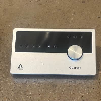 Apogee Quartet USB Audio Interface 2010s - Silver image 4