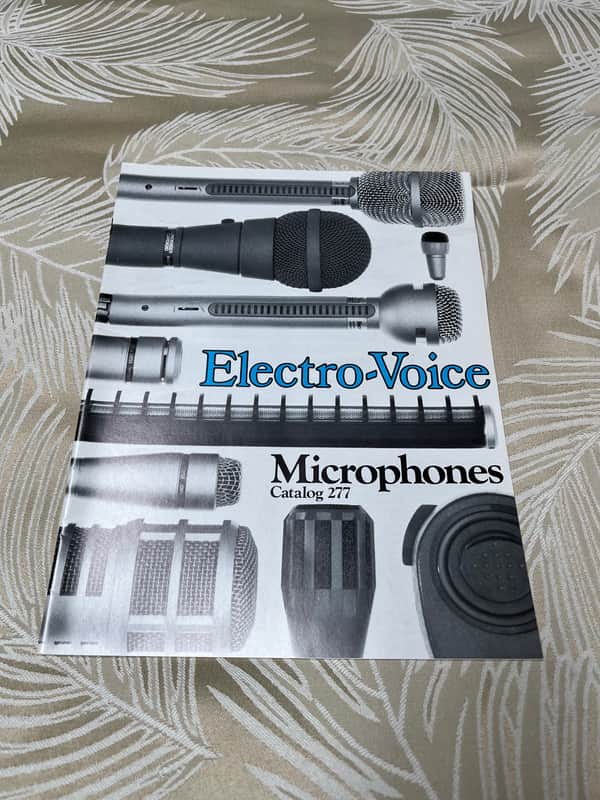Vintage Electro-Voice Microphones Original Catalog image 1