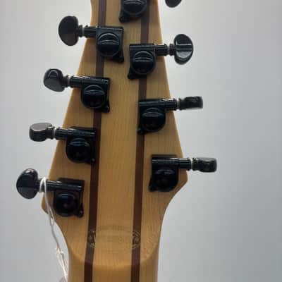Agile Intrepid Pro 828 EB CP Natural Mahogany Electric Guitar image 14