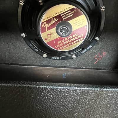 Fender Fender AA964 Princeton Non-Reverb  1966 - Black Tolex image 10