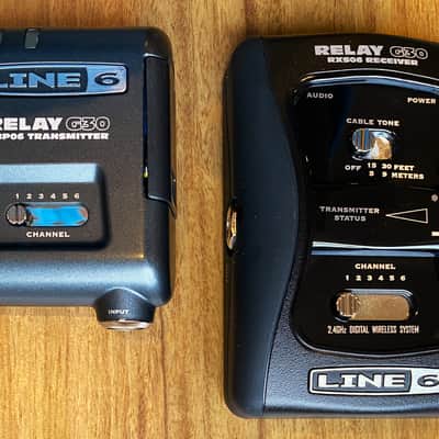 Line 6 Relay G30 Wireless Guitar System TBP06 RXS06 2.4GHz 6 Channel 30 m! image 2