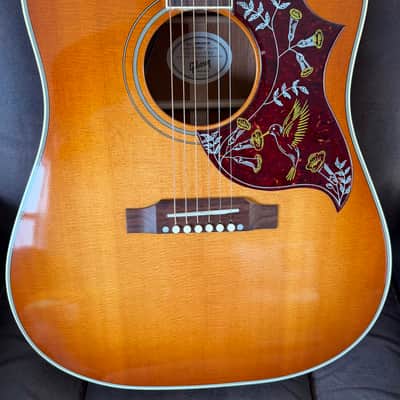 2010 Gibson Hummingbird Standard w/ LR Baggs Element Electronics – Cherry Sunburst – Excellent Condition – Original USA Bozeman Build – OHSC image 1