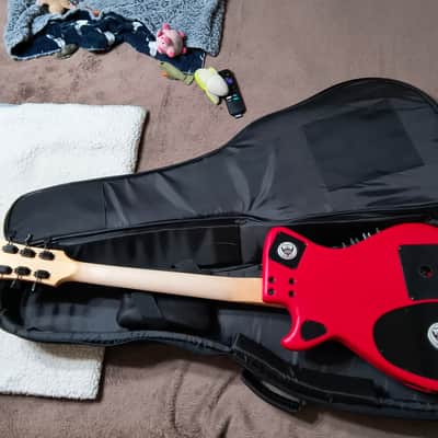 ElectroPhonic Inovations Model One Guitar 2020 - Scarlet Red image 5