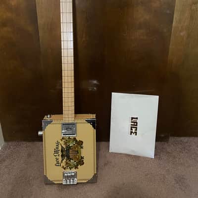 Lace Cigar Box Electric Guitar ~ 3 String ~ Americana image 1