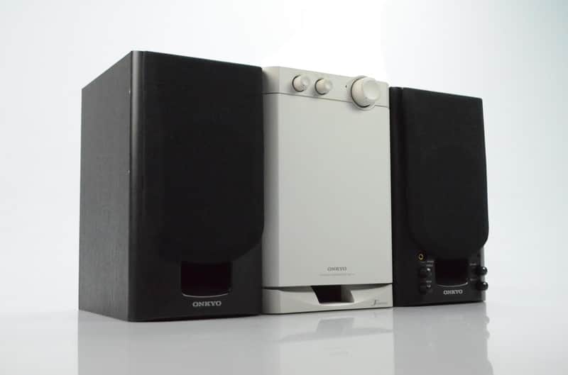 Onkyo GX-70AX ActIve Powered Speakers Monitors w/ SW-7A Sub | Reverb