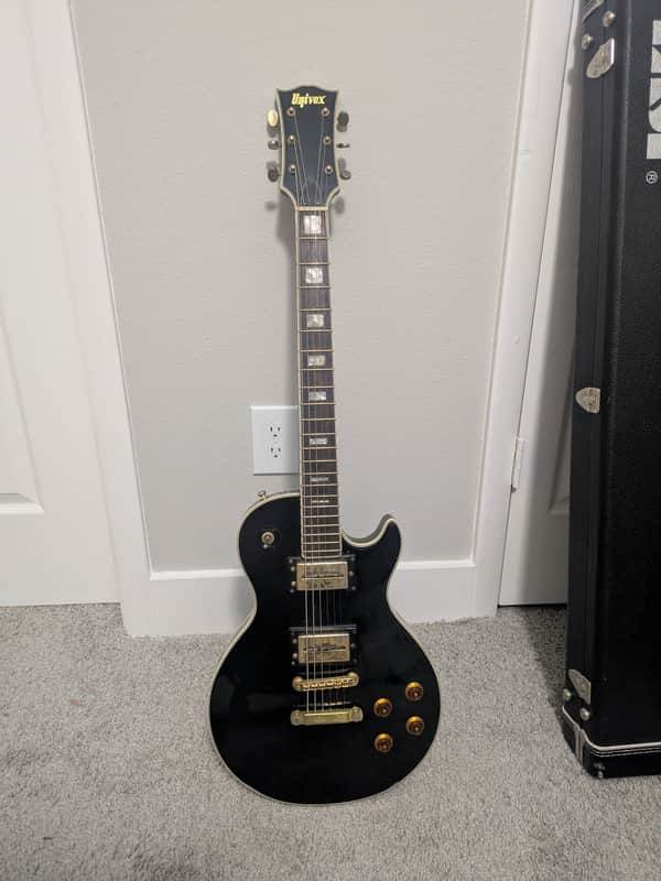 Univox Les Paul 1971-1974 - Black