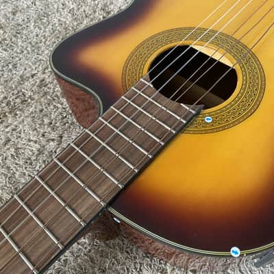 Tobacco Burst 39 Inch Classical Guitar, Spruce Top Body, Mahogany Neck, Rosewood Fingerboard image 20