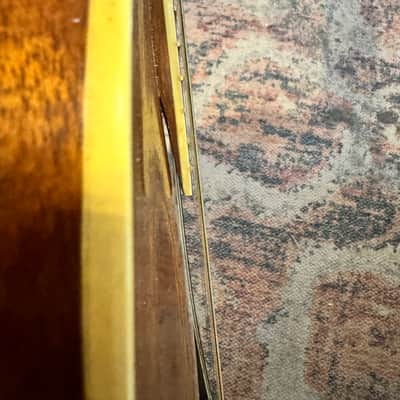 Harmony H1414 Patrician 1940 - 1954 - Striped Natural Acoustic Archtop with HSC image 12