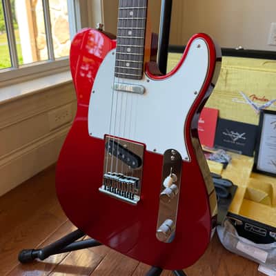 2026 Fender Custom Shop Telecaster Custom Deluxe W25 Limited Edition NOS - Candy Apple Red image 3