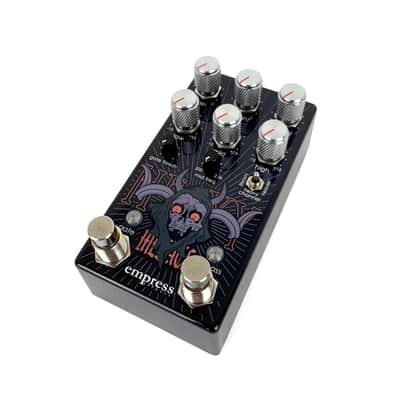 Empress Effects Heavy Menace Limited Edition Distortion Pedal, Blue Purple Sparkle image 3