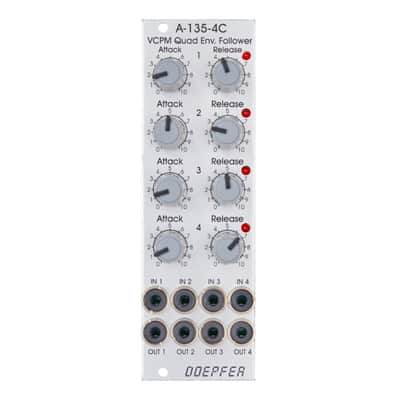 Doepfer A-135-4C Eurorack Quad Envelope Follower Module image 1