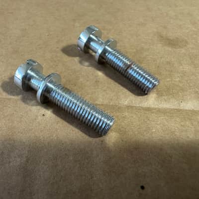 Gibson Vintage 1960's Gibson Chrome Long Tailpiece Studs Les Paul ES SG 1965 1966 1967 1968 1960's image 4