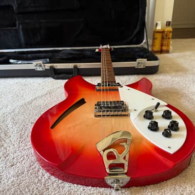 Rickenbacker 330 Fireglo w/ Lollar Gold Foil Pickups image 2