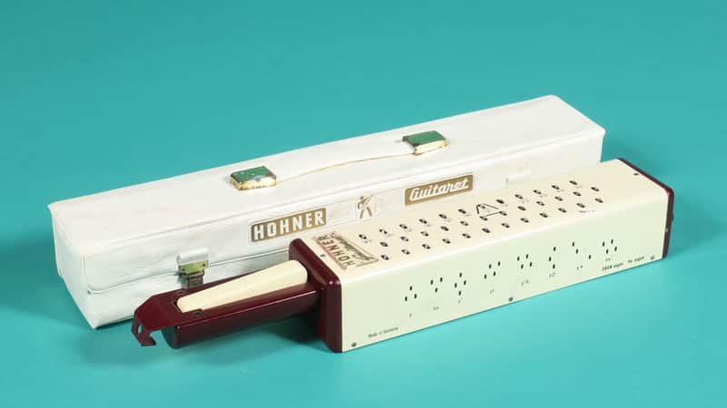 Hohner Guitaret rare vintage instrument made in 1965 + carrying case + cable (serviced & upgraded) image 1