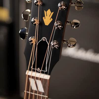 Gibson Hummingbird Special Dreadnought Acoustic/Electric Guitar - Satin Wine Red with Gig Bag image 6