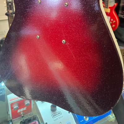 Silvertone 1457 Guitar and Amplifier 1965 - Red Sparkel image 15