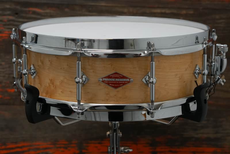 Craviotto 4.5x14" Private Reserve Birdseye Maple Snare Drum image 1