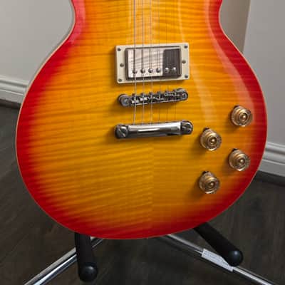 Epiphone '60 Les Paul Tribute Standard 2012 - 2015 Faded Cherry Sunburst image 1