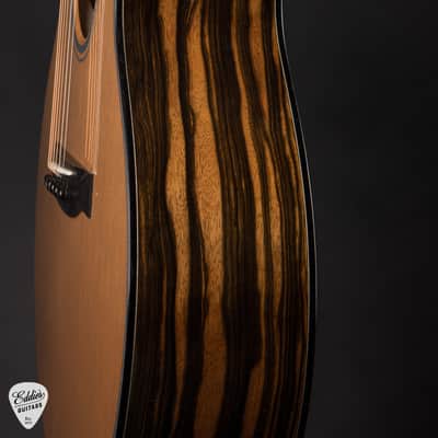 Santa Cruz Fingerstyle Custom - Ancient Orcas Island Cedar & Mun Ebony image 13
