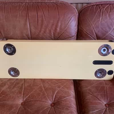 Canopus dual 8 double neck Console Lap steel guitar w case Cream white YSD8 image 23