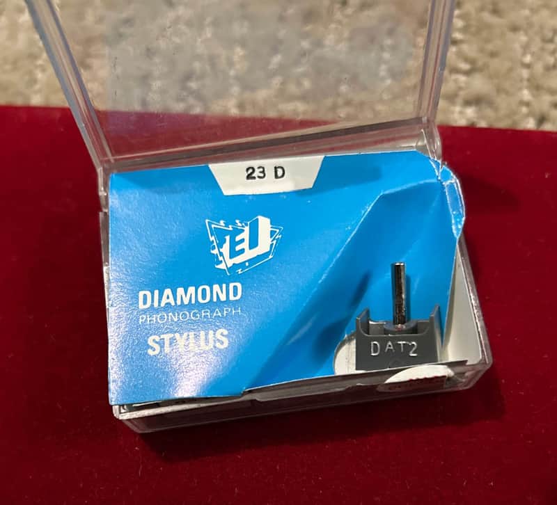 TEI 23 D "Pickering" type DAT2 D 1507 AT Stylus/Needle for Cartridges D1507AT 23D image 1