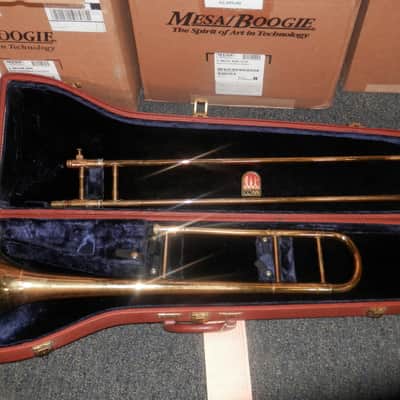 Martin Imperial Music Man Trombone with Martin mouthpiece vintage used image 2