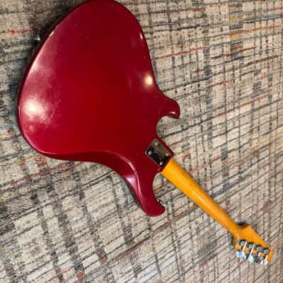Gibson Victory Standard Bass 1981 - 1985 - Candy Apple Red image 13