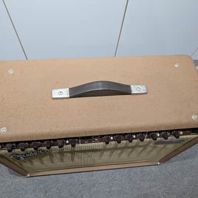 Fender Acoustasonic Jr. - Beige - 2- Channel Acoustic Guitar Amplifier image 5