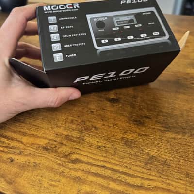 Mooer PE-100 Guitar Multi-Effects 2010s - Black/Silver image 5