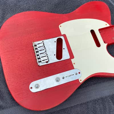 Tele Body Mahogany 2020 Dakota Red image 1
