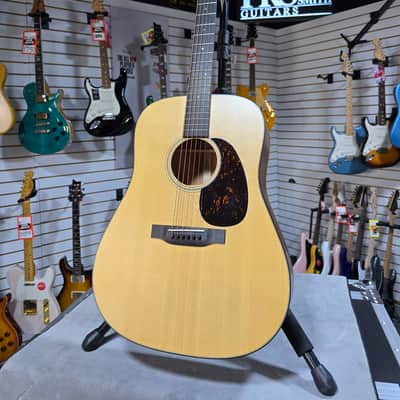 Martin D-18 Satin Standard Series Acoustic Guitar - Satin Natural with Aging Toner (2025) w/OHSC & PLEK*D #825 image 5