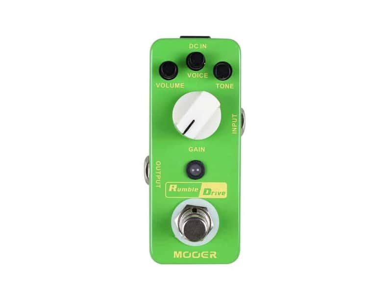 Mooer MOD2 Rumble Drive 2010s - Green image 1