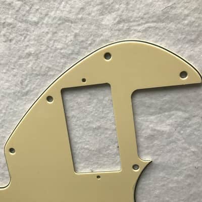 For Fender US Telecaster Thinline/Tele 69 PAF Guitar Pickguard,3 Ply Vintage Yellow image 2