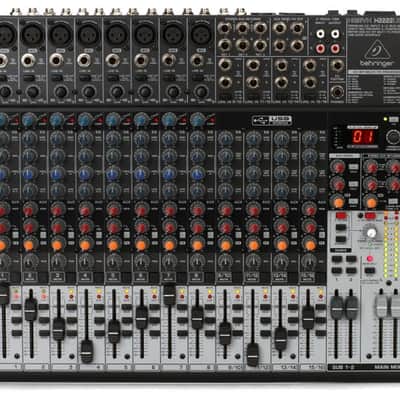 Behringer Xenyx X2222USB Mixer with USB and Effects image 2